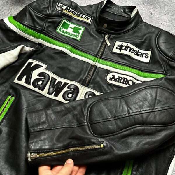 Kawasaki leather Jacket