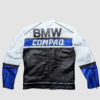 BMW Racing Motorcycle Leather Riding Jacket - Image 2