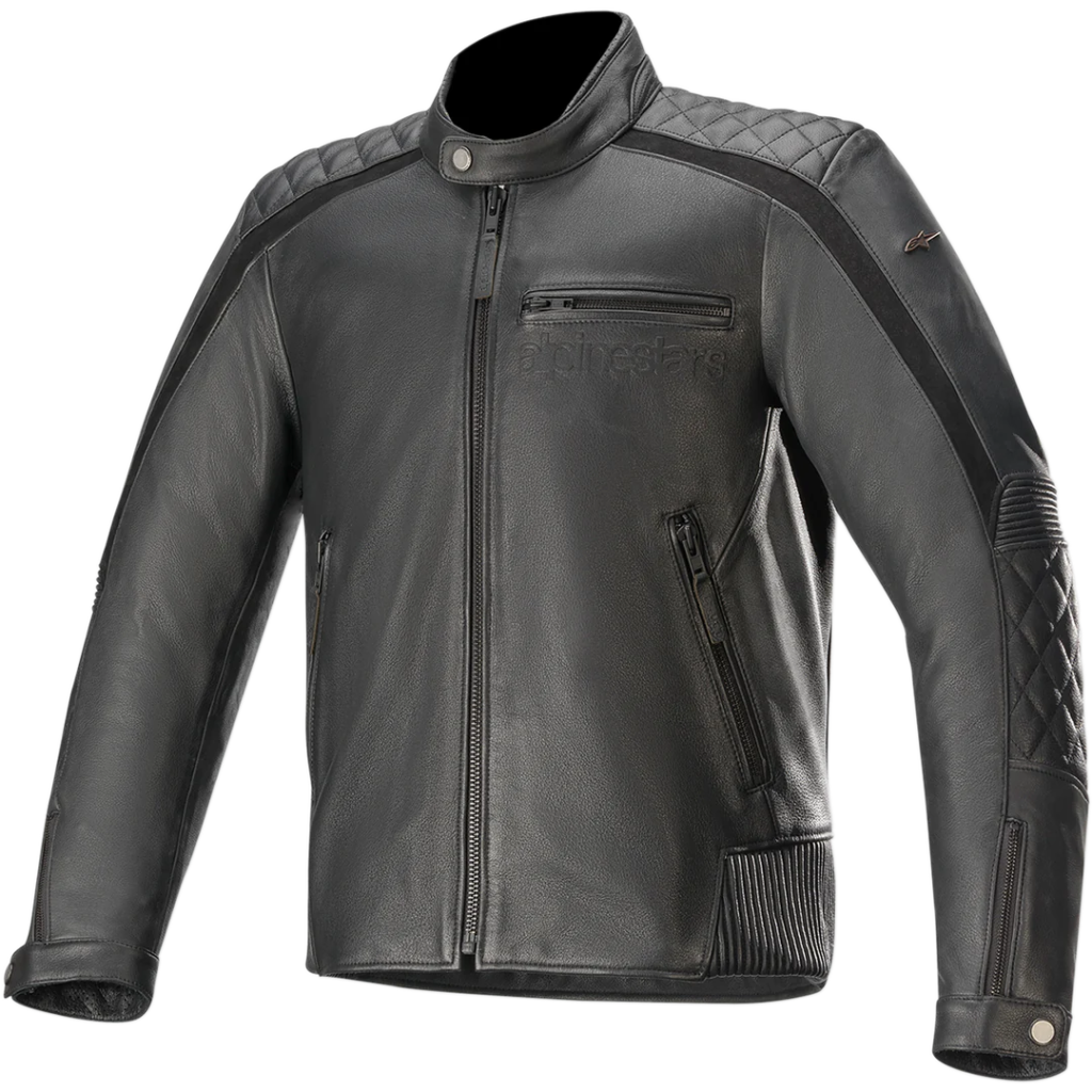black alphinestars jacket