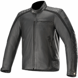 black alphinestars jacket