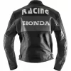Black Honda Motorcycle Leather Jacket