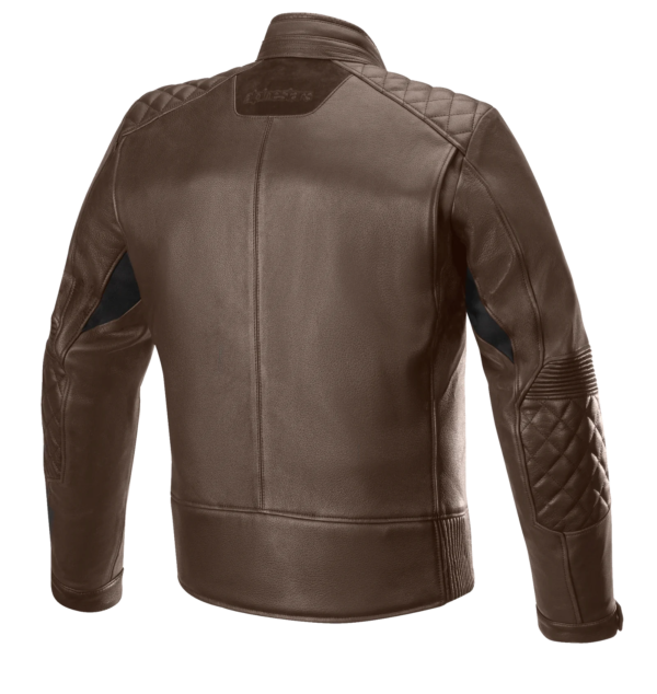 brown alphinestars jacket