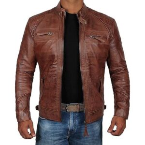 leather jacket mens