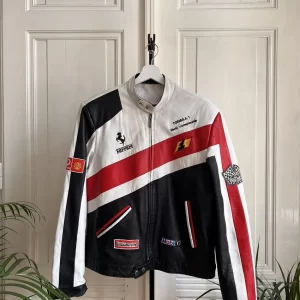 Ferrari F1 Leather Jacket