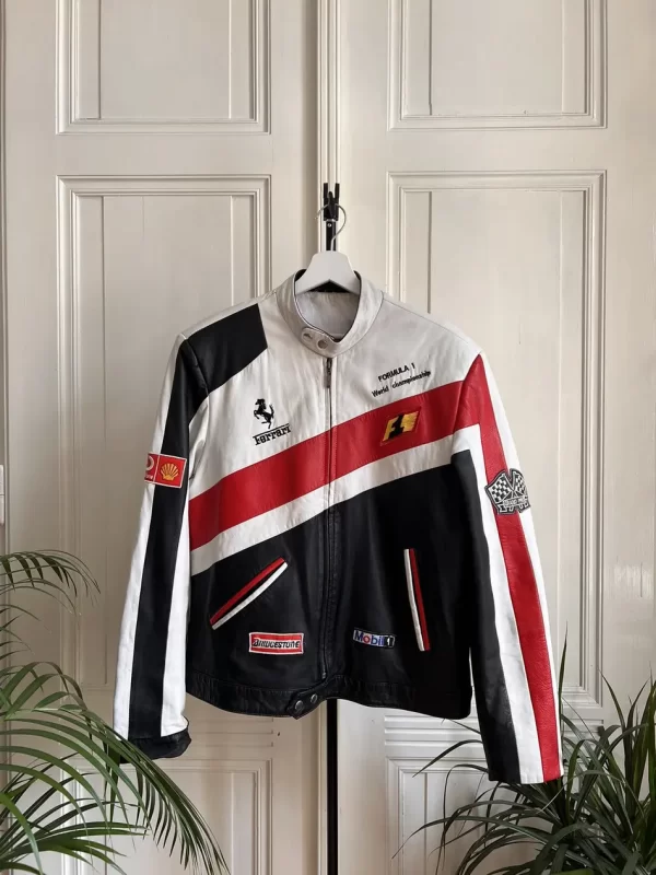 Ferrari F1 Leather Jacket