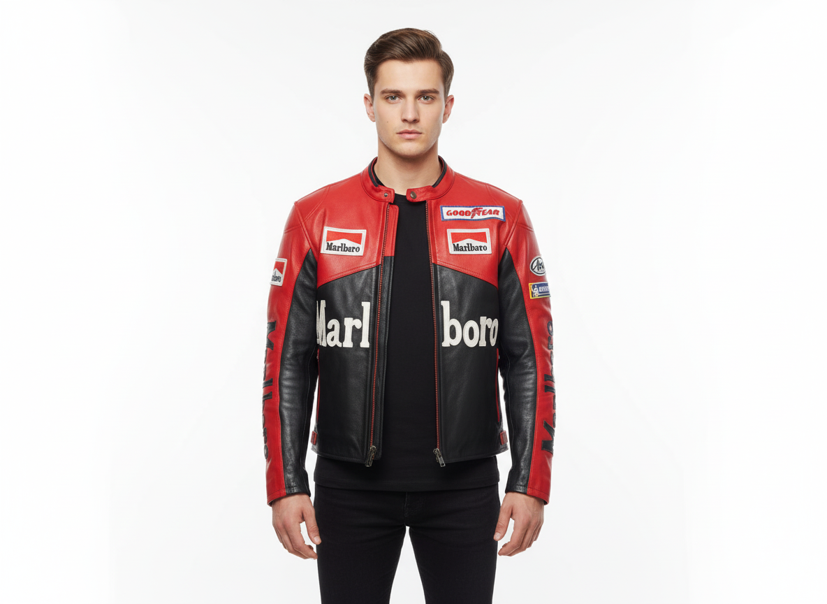 Vintage Marlboro Leather Jacket