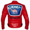 Honda Camel Leather Jacket