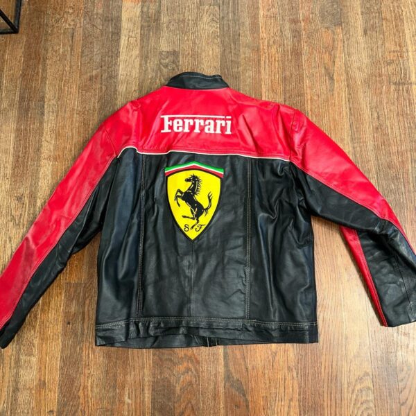 Ferrari leather jacket