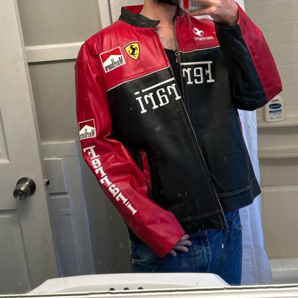 Ferrari leather jacket