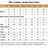 Sheepskin Jacket Size Chart