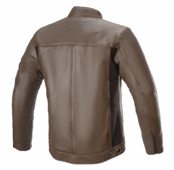 brown alphinestars jacket