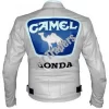 Honda Camel Leather Jacket