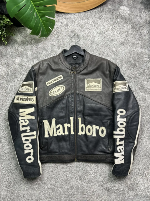 marlboro leather jacket