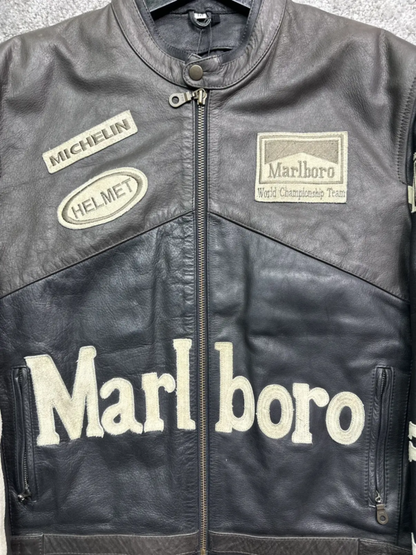 marlboro leather jacket