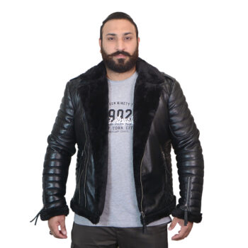 leather shearling jacket