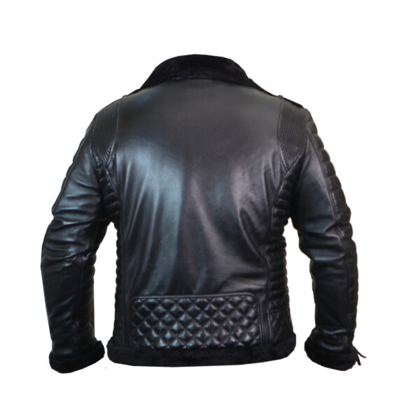 leather shearling jacket