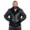 leather shearling jacket