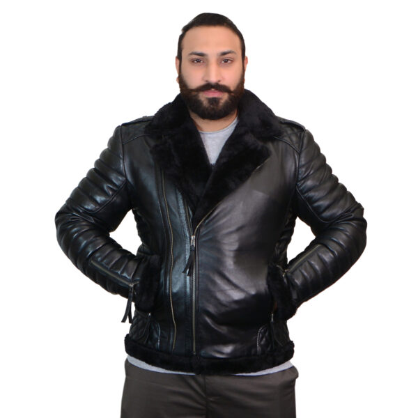 leather shearling jacket