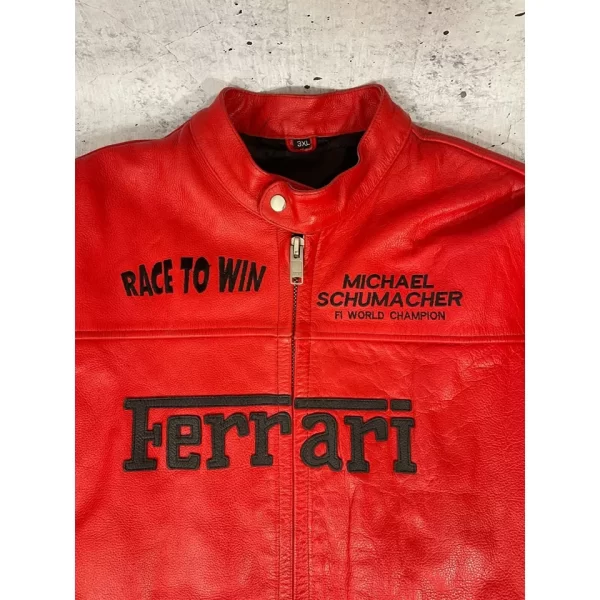 red ferrari jacket