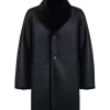 Shearling Bomber Coat