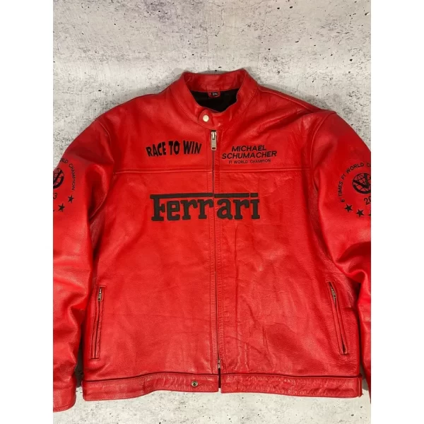 red ferrari jacket