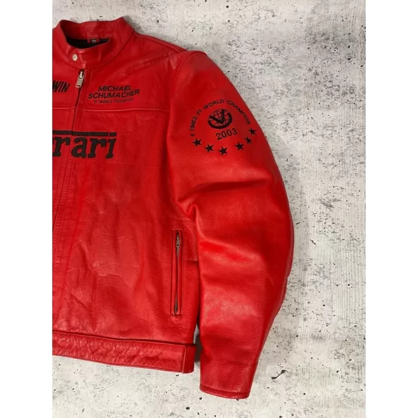 red ferrari jacket