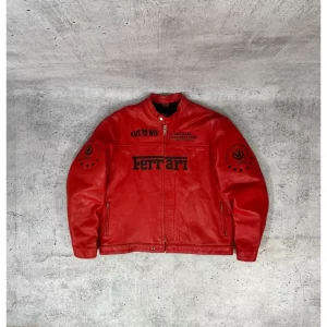 red ferrari jacket