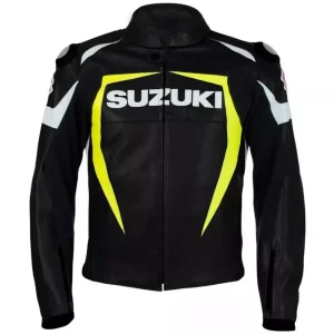 leather suzuki jacket