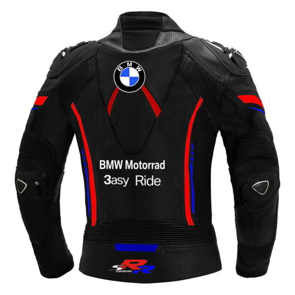 bmw black leather jacket​