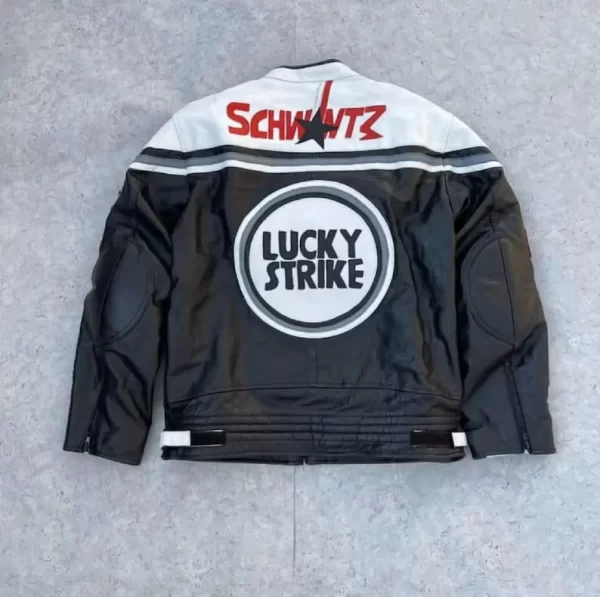 lucky strike motorcycle leather jacket​