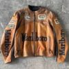 marlboro leather jacket vintage​
