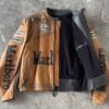 marlboro leather jacket vintage​