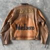 marlboro leather jacket vintage​