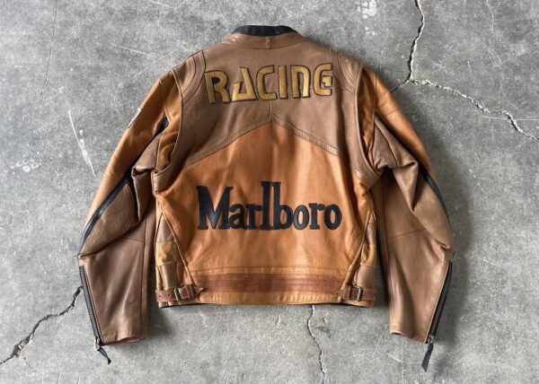 marlboro leather jacket vintage​