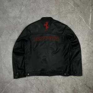 ferrari black jacket