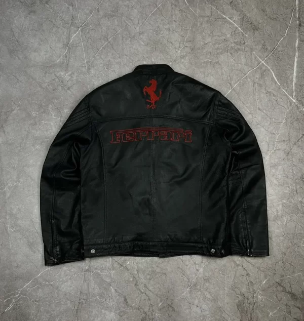 ferrari black jacket