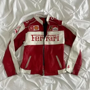 ferrari leather jacket women​