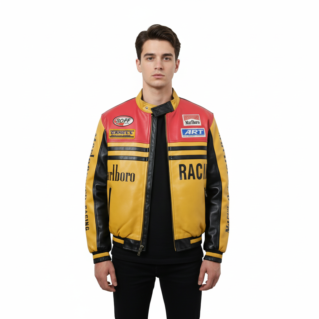 Leather Jacket Marlboro