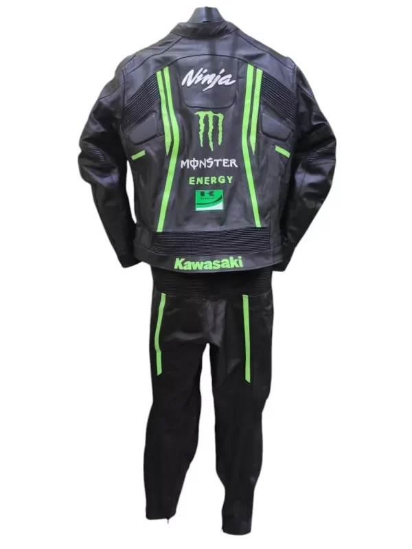 kawasaki leather race suit​