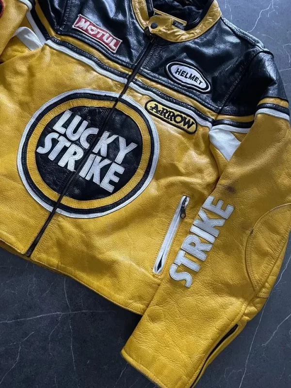 lucky strike biker jacket​