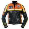 Marlboro Racing Mickey Rourke HDDM Cowhide Leather Biker Jacket