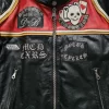 harley davidson and marlboro man leather motorcycle jacket​