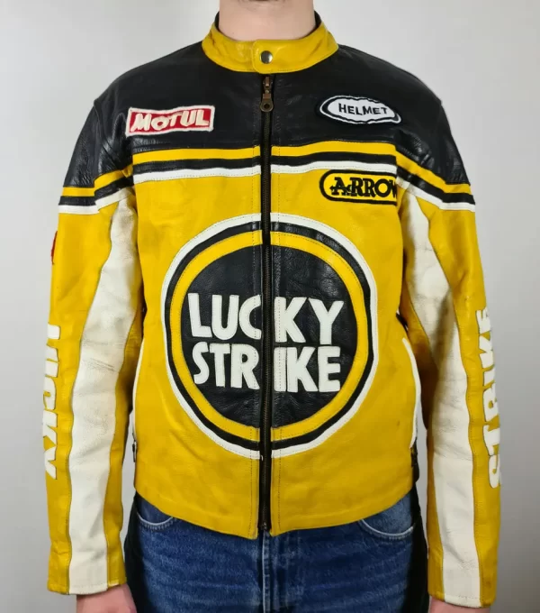 lucky strike racing leather jacket