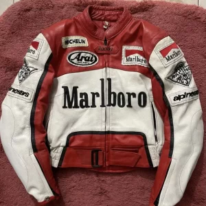 marlboro leather jacket vintage​