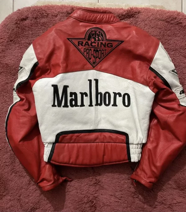 marlboro leather jacket vintage​