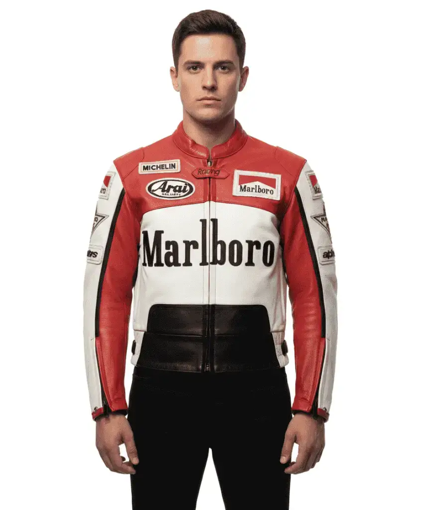 marlboro vintage leather jacket