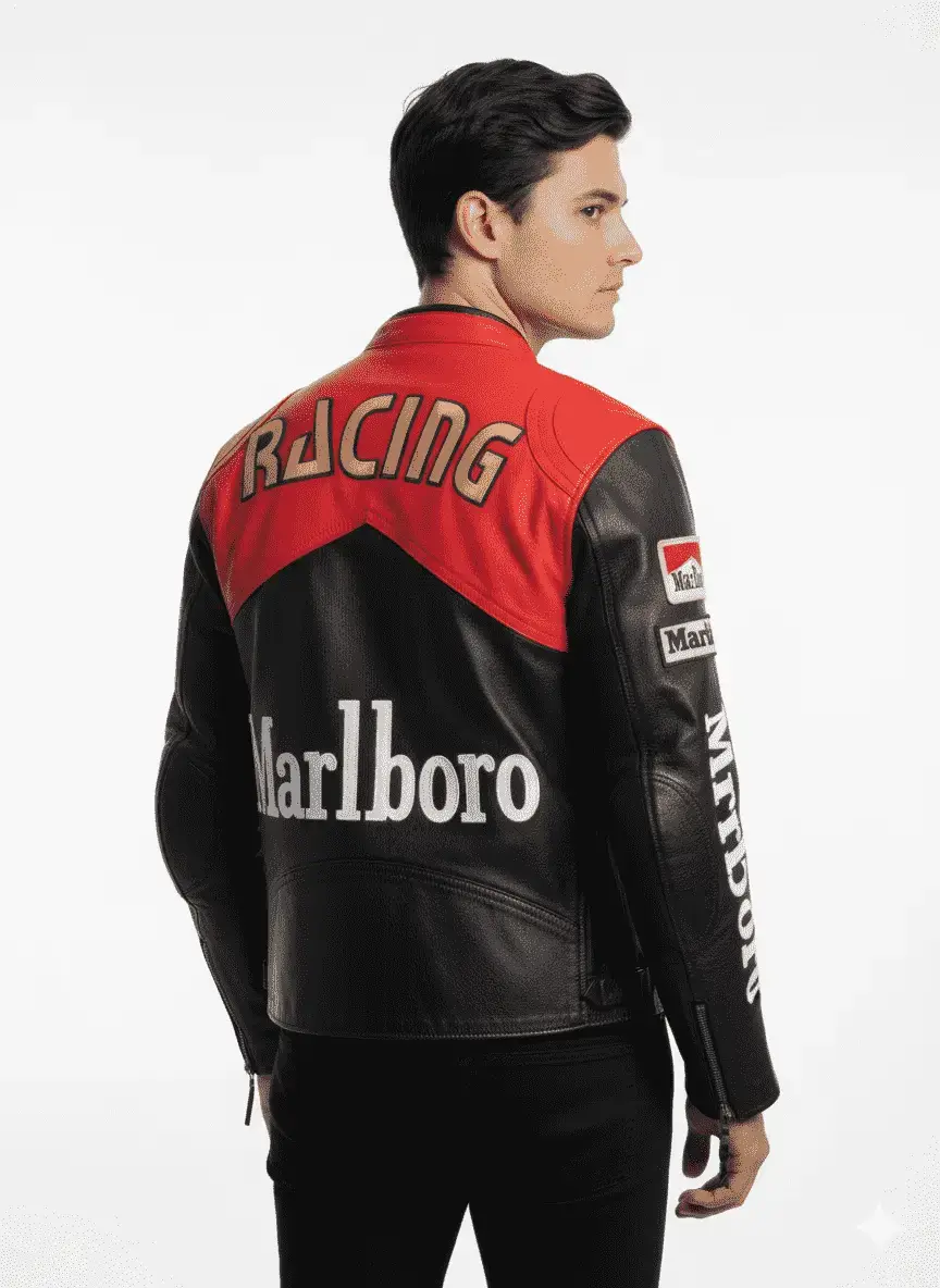 Marlboro Men's Jacket Back View