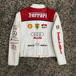 vintage ferrari f1 jacket