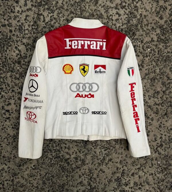 vintage ferrari f1 jacket