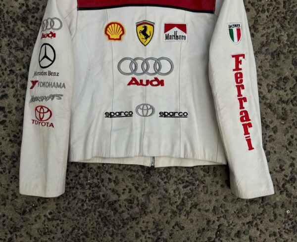 vintage ferrari f1 jacket